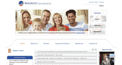 Desktop Screenshot of baygroupinsurance.com